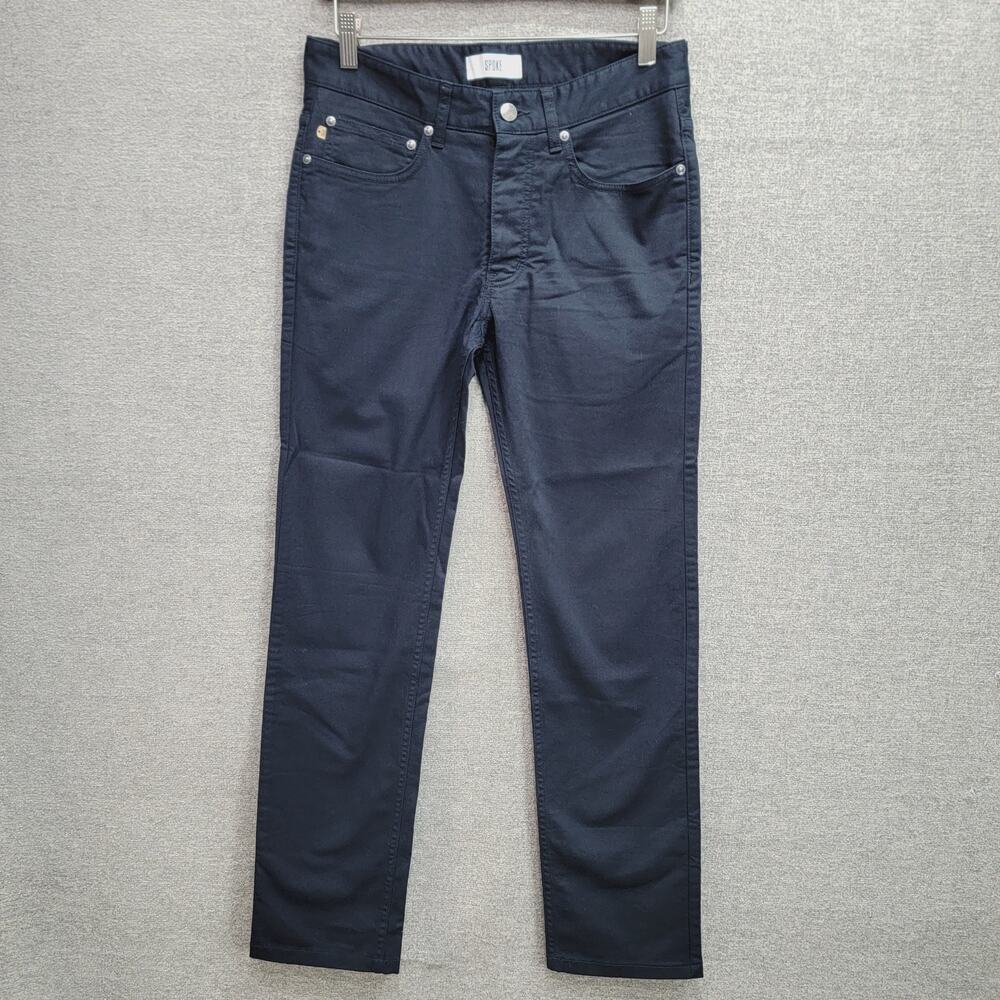 SPOKE LONDON FIVES BUILD A CHINO PANTS, SIZE 28